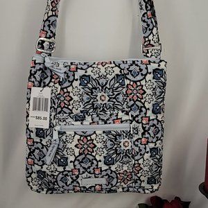 Vera Bradley Hipster Crossbody Bag in "Lisbon Medallion" print NWT